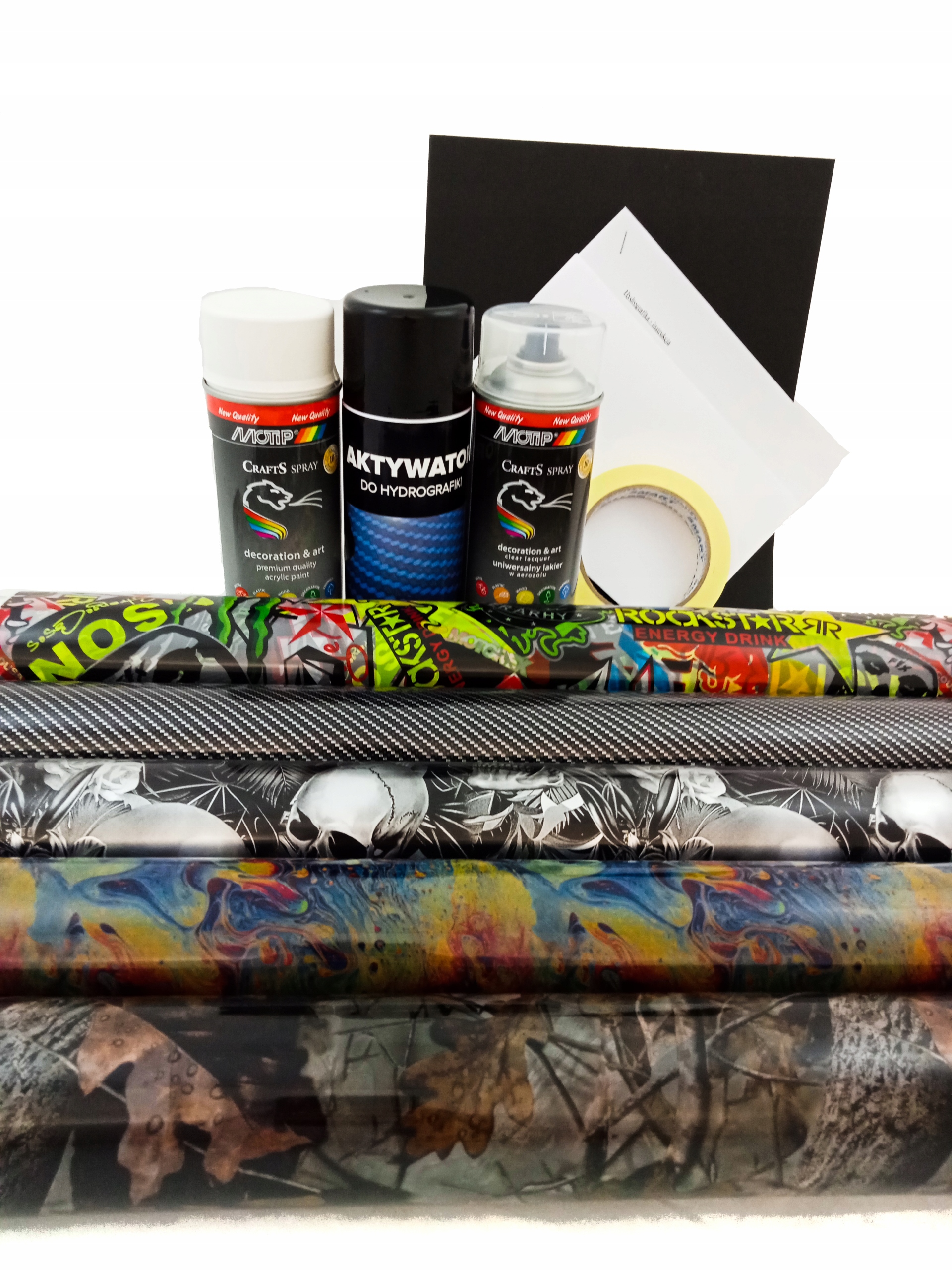 Hydrografická hydrografická fólia Štartovací box